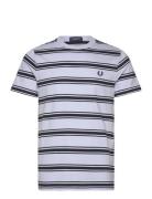 Fine Stripe T-Shirt Fred Perry Blue