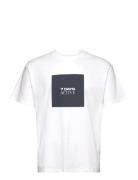 Organic Regular Box Logo Tee 7 DAYS Active White