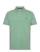 Tailored Fit Performance Mesh Polo Shirt Ralph Lauren Golf Green