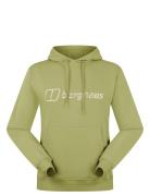Bg M Logo Hoody Light Berghaus Green