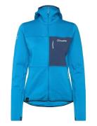 Bg W Ridge-Hiker Hoody Berghaus Blue