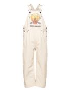 Mule Kid Dungarees Raw White THE ANIMALS OBSERVATORY Cream