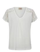 Mmdayo V-Neck Tee MOS MOSH White