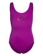 Nike Signature Swoosh U Back Piece NIKE SWIM Purple
