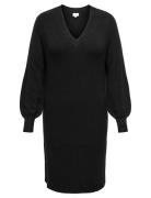 Carkatia Ls V-Neck Dress Knt Noos ONLY Carmakoma Black
