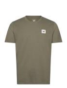 Regular Tee Woven Label Lee Jeans Green