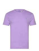 Custom Slim Fit Jersey Crewneck T-Shirt Polo Ralph Lauren Purple