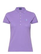 Slim Fit Stretch Polo Shirt Polo Ralph Lauren Purple