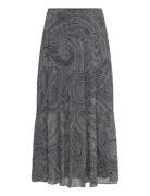 Poly Crinkle Ggt 58-Skirt Lauren Ralph Lauren Navy