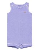 Oxford Mesh Shortall Ralph Lauren Baby Purple
