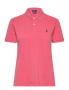 Classic Fit Piqué Polo Shirt Polo Ralph Lauren Pink