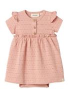 Nbfjamla Ss Body Dress Lil Lil'Atelier Pink