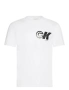 Ss 20S Ck Sport Logo Graphic Tee Calvin Klein Jeans White