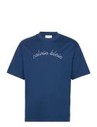 Ss Center Chain Stitch 16S Rlxd Calvin Klein Jeans Blue