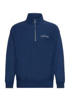 Premium Terry Chain Stitch Qtr Z Calvin Klein Jeans Blue