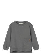 Nmmdias Ls Luk Sweat Lil Lil'Atelier Grey
