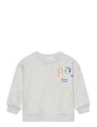 Bluey-Print Sweatshirt Mango Grey