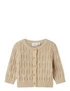 Nbnlomma Ls Knit Card Name It Beige