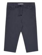 Drawstring Cotton Trousers Mango Black