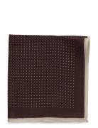 Hankie With Dots Lindbergh Black Brown