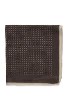 Hankie With Dots Lindbergh Black Brown