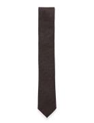 Structured Tie 7 Cm Lindbergh Black Brown