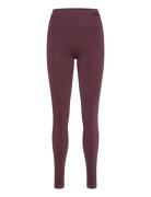 Hmltif Seamless High Waist Tights Hummel Burgundy