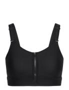 Ua Infinity High Zip 2.0 Bra Under Armour Black