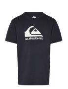 Ev Comp Logo Ss Youth Quiksilver Navy