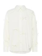 Sljoa Bow Shirt Soaked In Luxury White