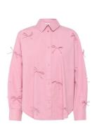 Sljoa Bow Shirt Soaked In Luxury Pink