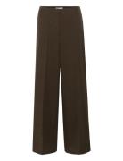 Sllilu Corinne Wide Long Pants Soaked In Luxury Brown