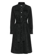 Kacarly Denim Dress Kaffe Black