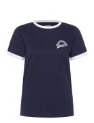 Ringer Tee Wrangler Navy