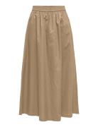 Onlaniqa Long Skirt Ex Wvn ONLY Beige