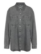 Nmalva L/S Dnm Shacket Az450Mg Noos NOISY MAY Grey