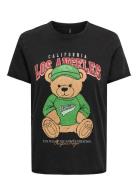 Onllucy Life Reg S/S Top Box Jrs ONLY Black