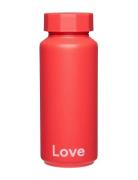 Thermo/Insulated Bottle Special Edition Design Letters Red