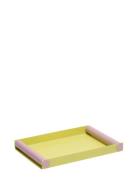 Ray Tray Medium Design Letters Yellow