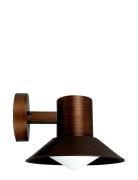 Venice Udendørs Væglampe Antik Børstet Kobber Look Dyberg Larsen Brown
