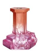 Rocky Baroque Ljusstake 175Mm Kosta Boda Pink