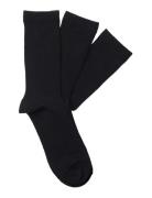 Slfrose 3-Pack Sock Noos Selected Black