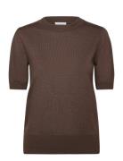 Milasz Ss Pullover Saint Tropez Brown