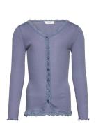 Rkbalta Modal Ls Lace Cardigan Rosemunde Kids Blue