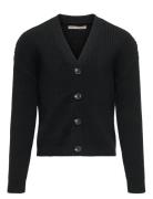 Kogmandy Ls Short Boxy Cardigan Knt Noos Kids Only Black