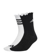 Glow Sock 2Pp Adidas Performance Black