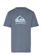 Ev Comp Logo Ss Youth Quiksilver Blue