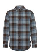 Motherfly Plaid Ls Shirt Quiksilver Blue