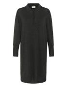 Kalizza Polo Knit Dress Kaffe Grey