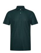 Mattr Houndstooth Polo PUMA Golf Green